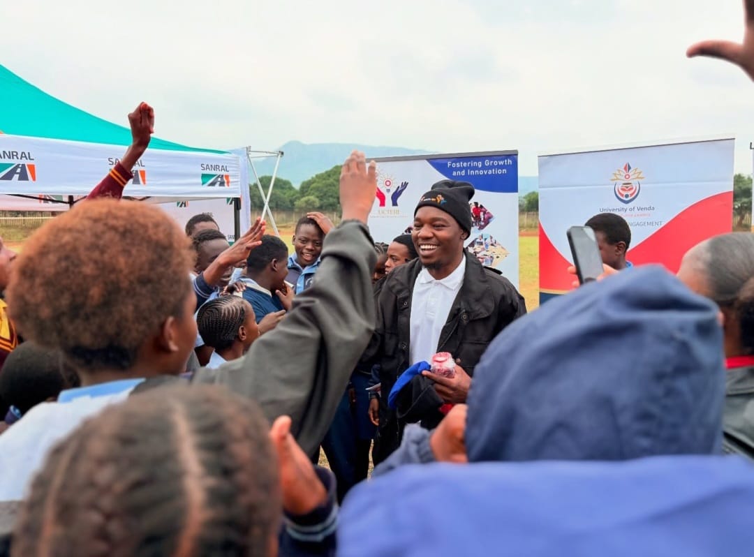 UCfERI students and community members at an outreach event